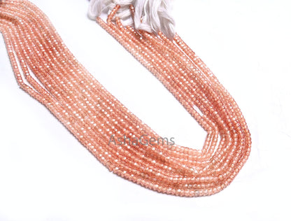 AAA Brown Shaded Zircon Faceted Rondelle Beads,3 mm Amazing Cubic Zircon Micro Cut Gemstone Beads,13" Strand Brown Zircon Machine Cut Bead