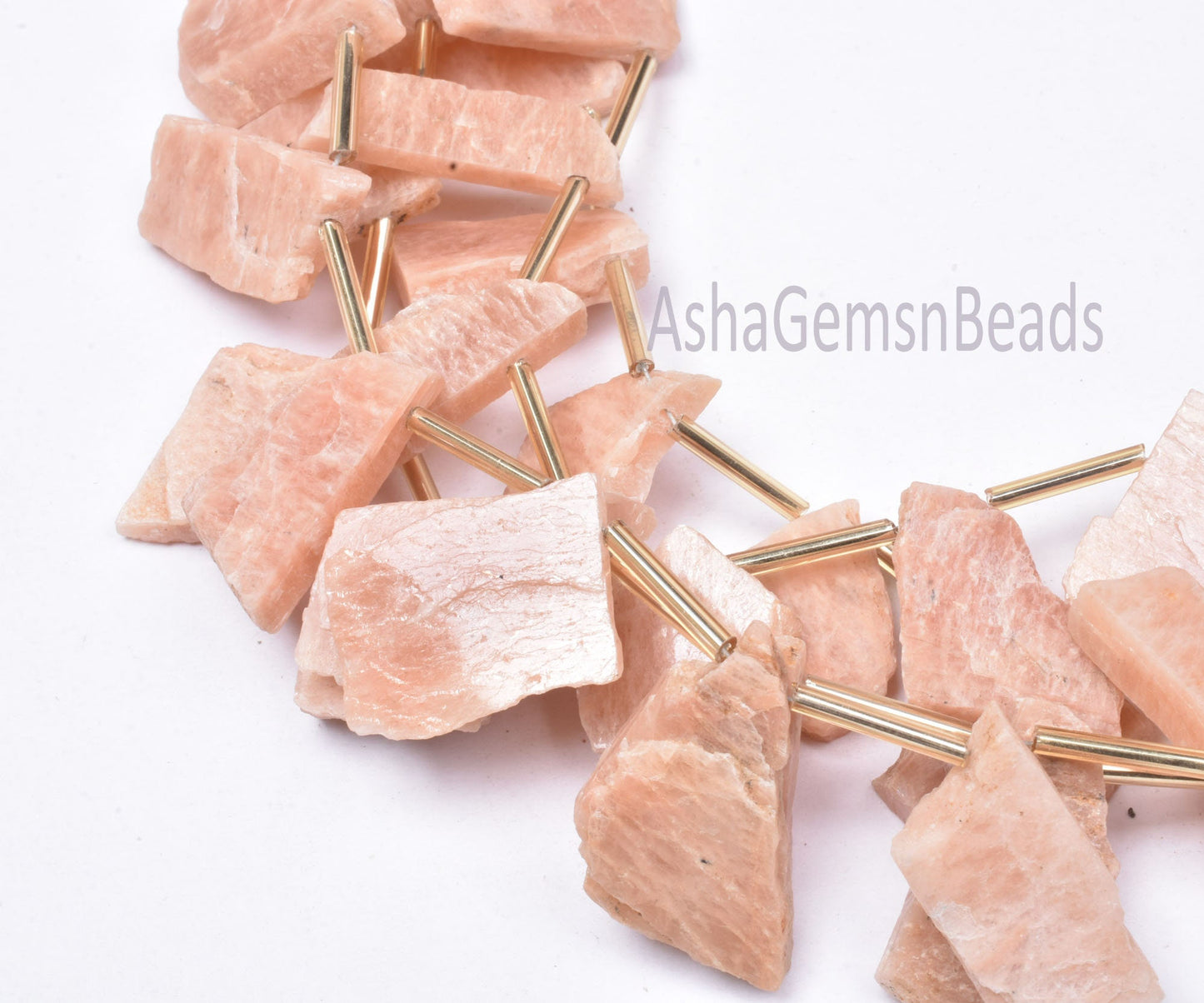 Rare Pink Amazonite Uneven Shape Slice Beads, Natural Pink amazonite Rough Beads Healing Crystal Raw Mineral Nugget Beads For Boho Jewelry
