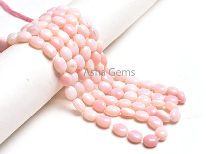 Beautiful Pink Opal Handmade Nugget Gemstone Beads, Shaded Pink Opal Beads,8/16"Fine Opal Smooth Uneven Oval Nugget Beads Jewelry Craft SALE
