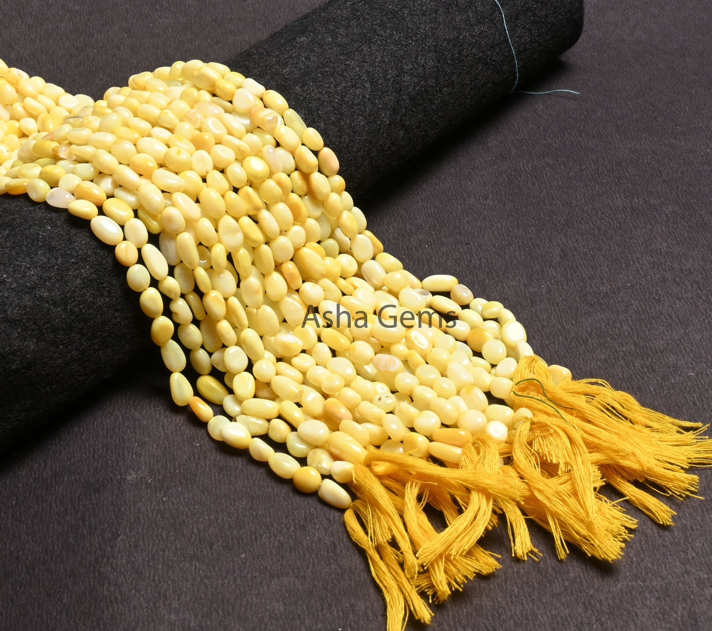 Beautiful Yellow Opal smooth Nugget Gemstone Loose beads,5.5-10 mm Yellow Opal Plain Handmade tumble Uneven Shape Beads, Opal Beads Jewelry (AG 22265)