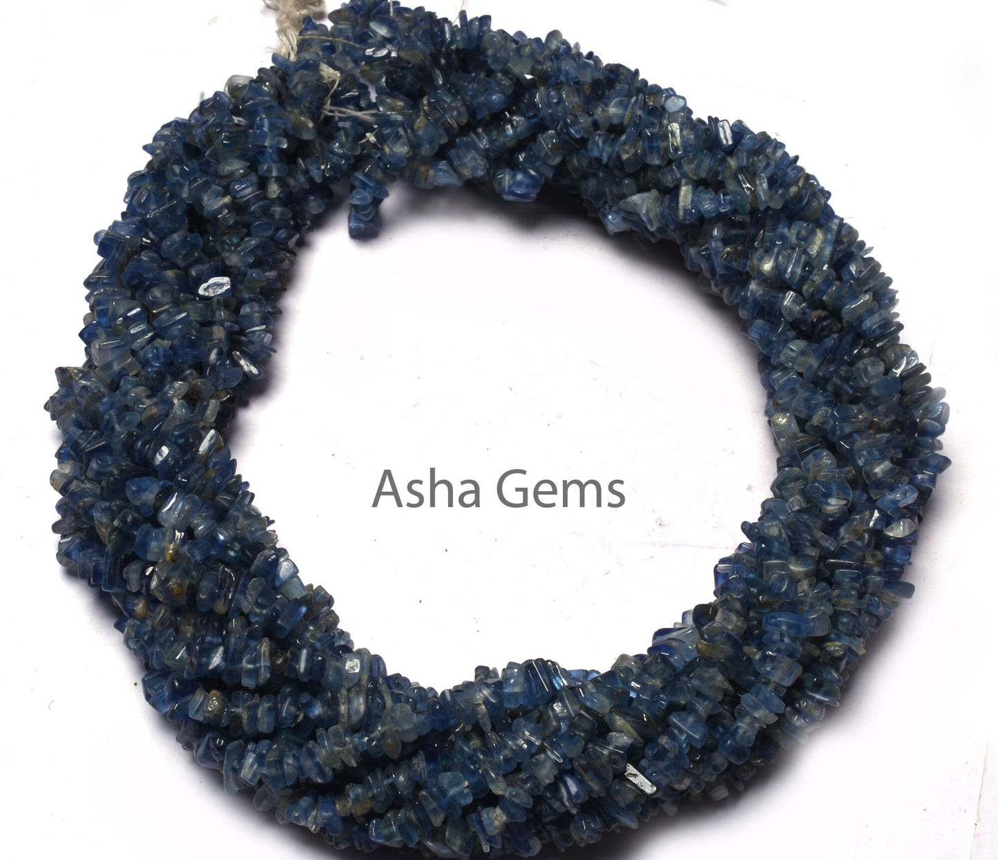 34 inch Strand Natural Kyanite Uncut Chips Gemstone Beads, Fine Blue kyanite Raw Rough Polish Beads, Tiny Kyanite Beads Jewelry Making Craft