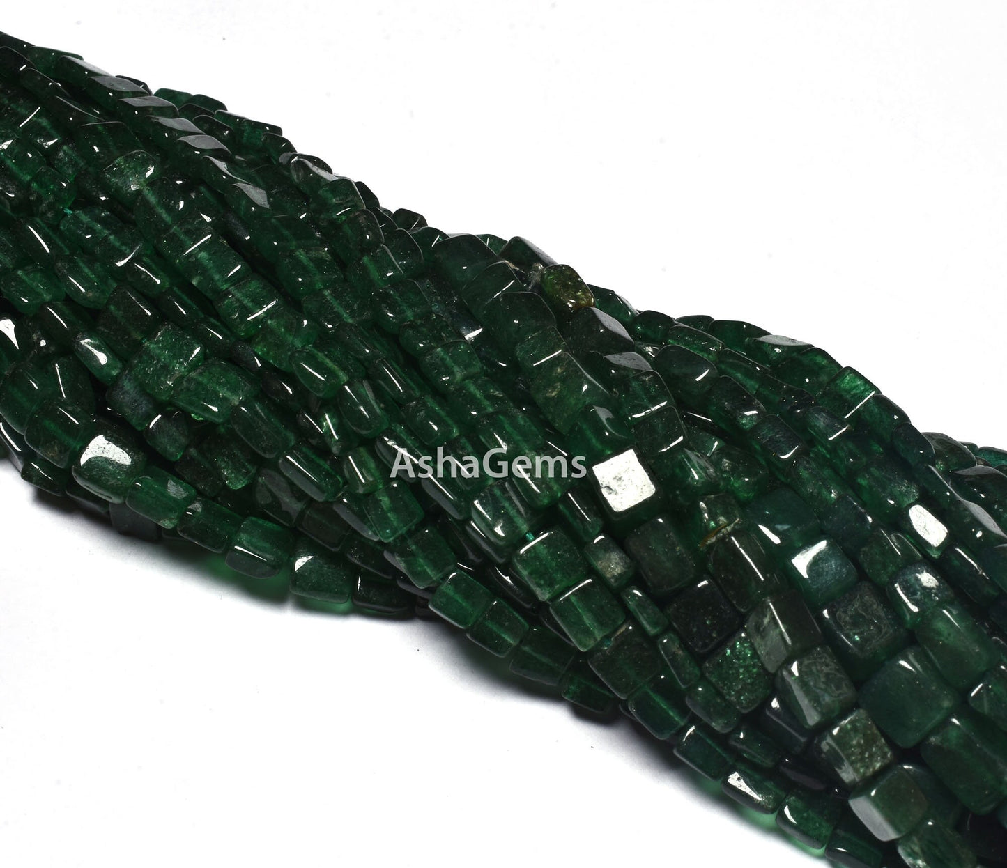 Natural Green Mica Square Shape Smooth Gemstone Beads, Plain Mica Beads, Green Mica Handmade Uneven Square Beads, Mica Jewelry Making SALE