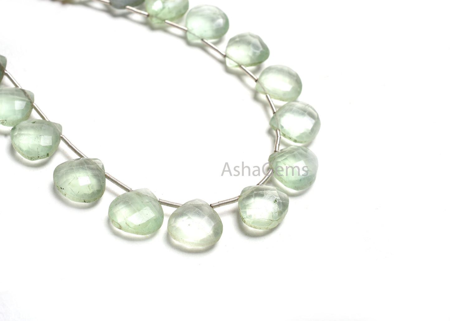 11 mm Fine Natural Fluorite Heart Shape Faceted Beads, Green Fluorite Hearts Briolette Side Drill Gemstone Bead, Fluorite Bead Jewelry Craft