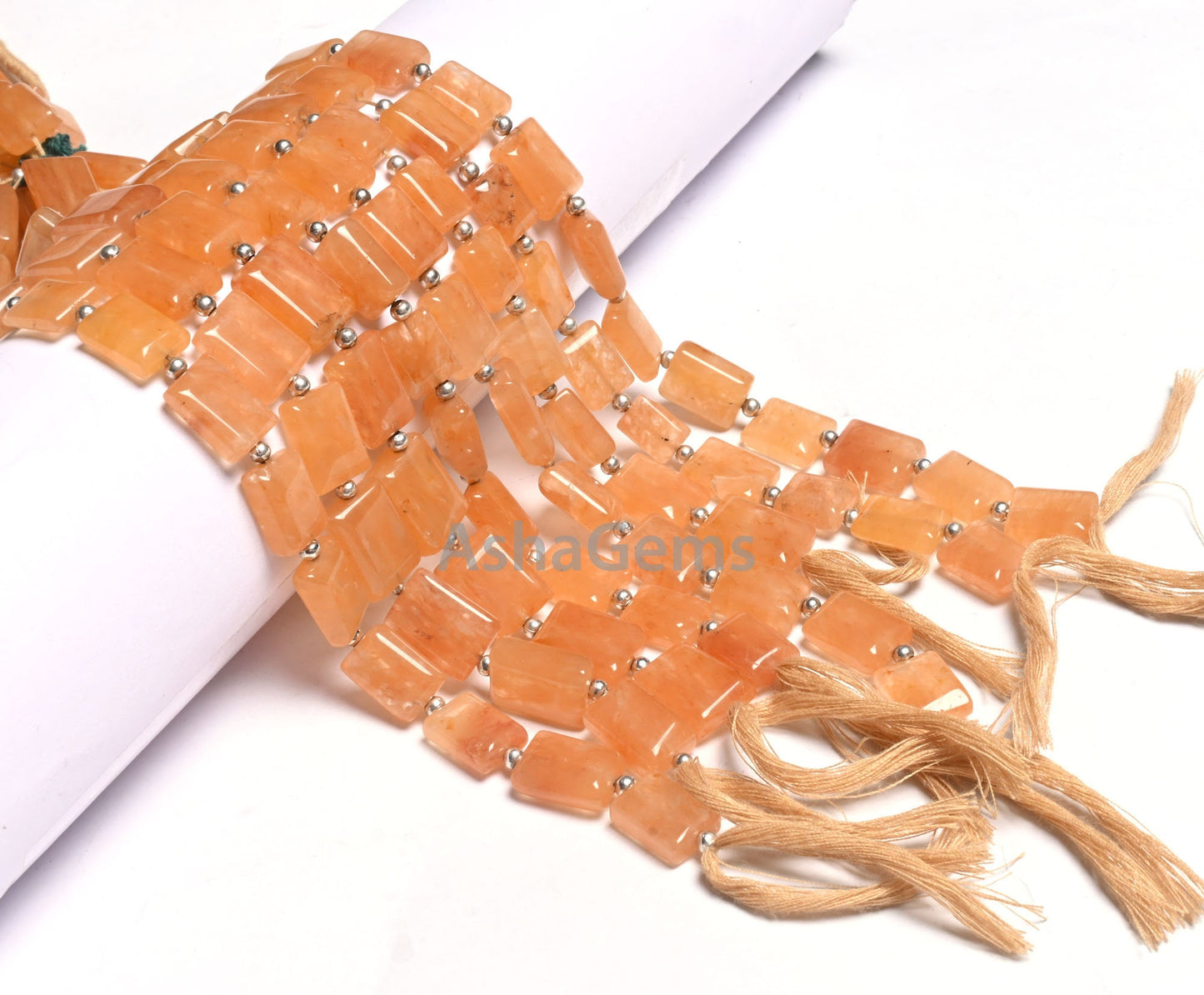 Fine Quality Aventurine Smooth Rectangle Shape Gemstone Loose Beads, natural Yellow Aventurine fancy Chicklet Handmade Beads Jewelry Crafts