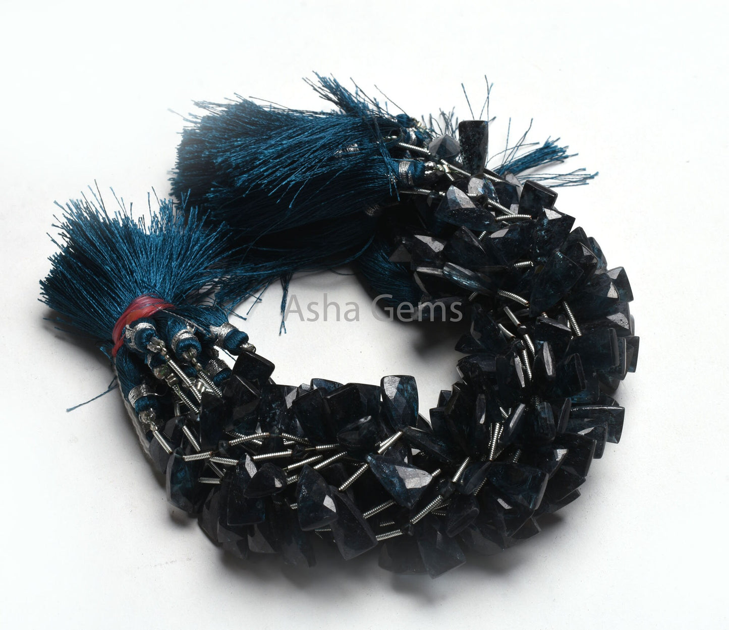 Beautiful Kyanite Faceted Fancy Shape Gemstone Beads, Natural Blue Kyanite Fancy Briolette Side Drill Beads, Kyanite Bead Jewelry Craft SALE