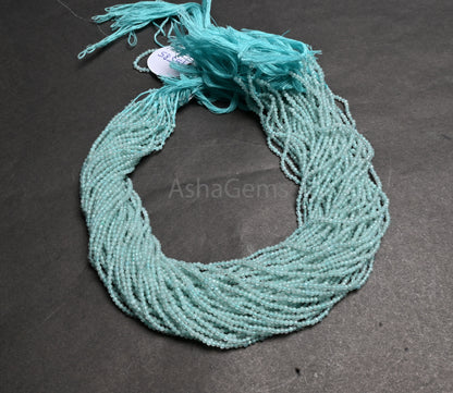 Beautiful Blue Apatite machine Cut Rondelle Tiny Gemstone Beads,2.1 mm Natural Sky Apatite Faceted Micro Cut Apatite Bead Jewelry Craft SALE