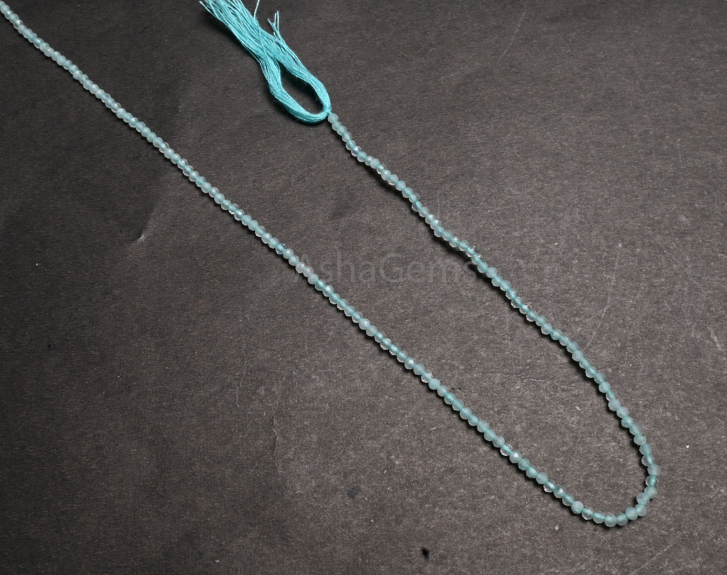 Beautiful Blue Apatite machine Cut Rondelle Tiny Gemstone Beads,2.1 mm Natural Sky Apatite Faceted Micro Cut Apatite Bead Jewelry Craft SALE