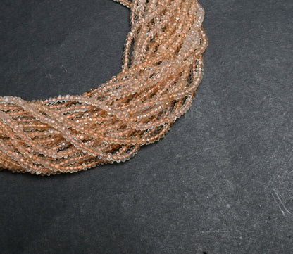 13" Strand Beautiful Citrine Indian machine Cut Rondelle Faceted Gemstone Beads, Fine natural Yellow Citrine faceted Bead Jewelry Craft SALE