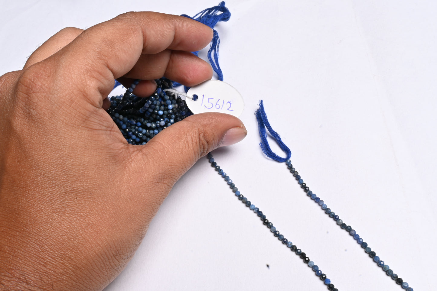 2.75 mm Fine Shaded Blue Sodalite Faceted Rondelle Shape Gemstone Loose Beads, Natural Sodalite Micro Machine Cut Sodalite Bead Jewelry SALE