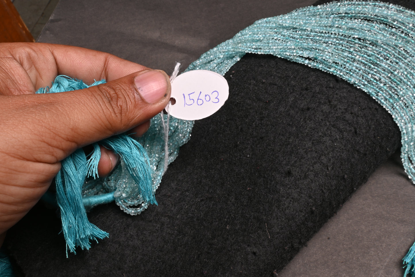 Beautiful Blue Aquamarine Indian Machine Cut Rondelle Beads,3.5mm Natural Aquamarine Faceted Rondell Gemstone Aqua Bead Jewelry Making Craft