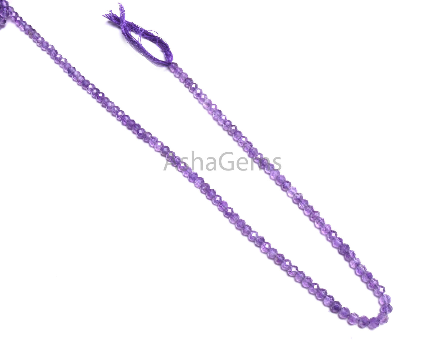 AAA Quality Amethyst Micro Cut Faceted Rondelle Shape Gemstone Beads, Natural Purple Amethyst machine Cut Africa amethyst Bead Jewelry Craft