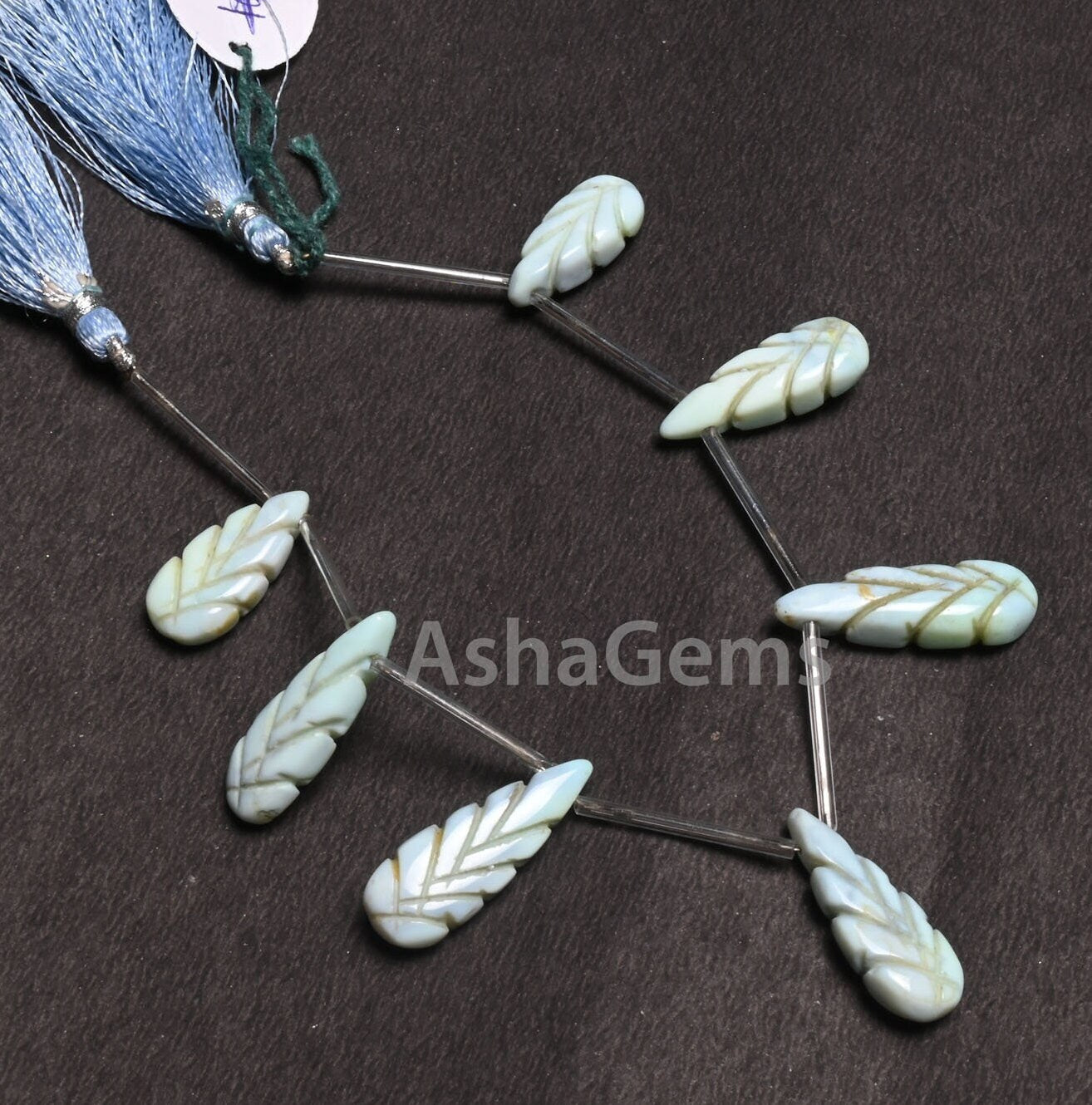 Beautiful Blue Oregon Opal Fancy Pear carved Gemstone beads,11-30mm Light Blue Opal Carving Teardrop handmade Opal Bead Jewelry making Craft