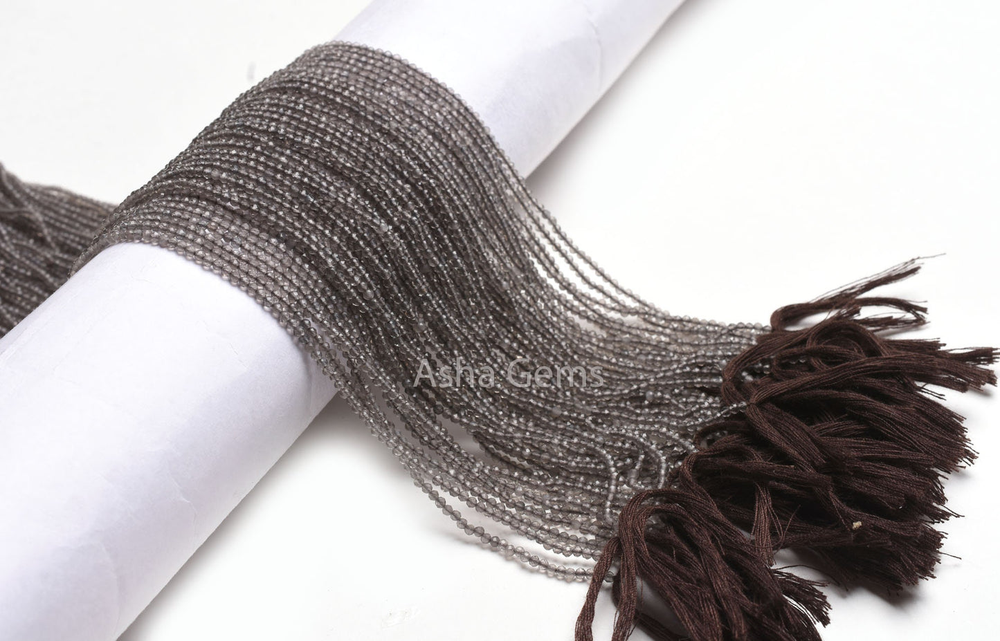 Beautiful Natural Smoky Micro Cut Faceted Gemstone Beads 2mm AAA Quality Smoky Quartz 13"Strand Smoky Tiny Rondelle Bead Jewelry Making SALE