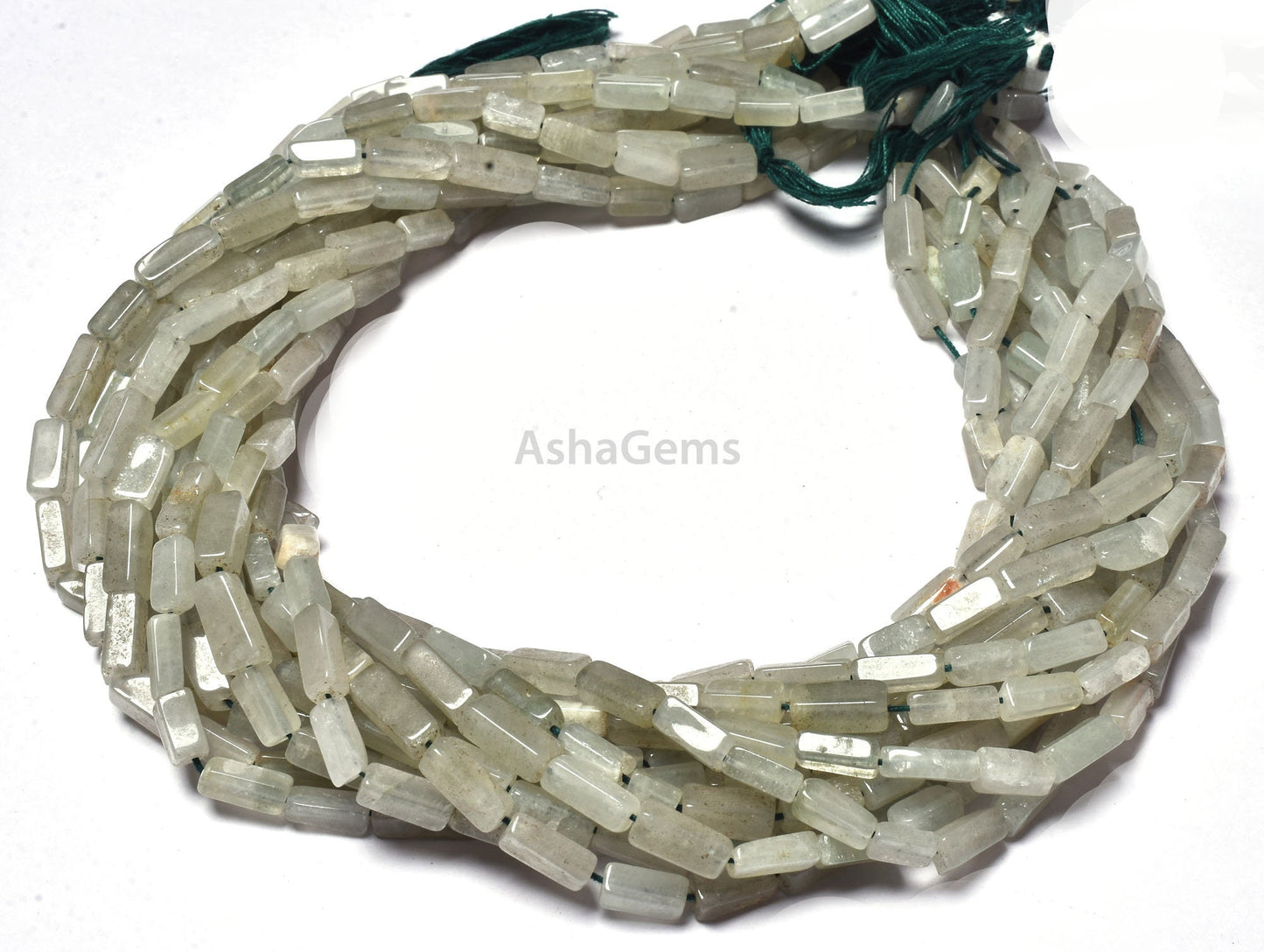 Natural Aventurine Smooth Rectangle Beads,13" Strand Grape Green Aventurine Plain Handmade Uneven Rectangle Beads Aventurine Beads Jewelry