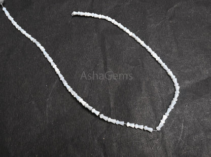 Beautiful Mother Of Pearl Fancy Mushroom Shape Gemstone Loose Beads,4-7.5 mm Natural Iridescent White MOP Shell Smooth Beads Jewelry makings