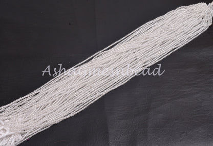 Beautiful White Natural Crystal Quartz Micro Cut Beads 2.2 mm AAA Quality Clear Crystal Faceted Rondelle Machine Cut Gemstone Bead Jewelry