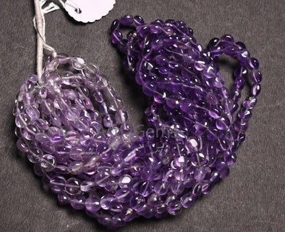 Fine Quality Amethyst Smooth Coin Shape Gemstone Loose Beads, Shaded Purple amethyst Plain Coin Handmade Bead, Natural Amethyst Jewelry SALE