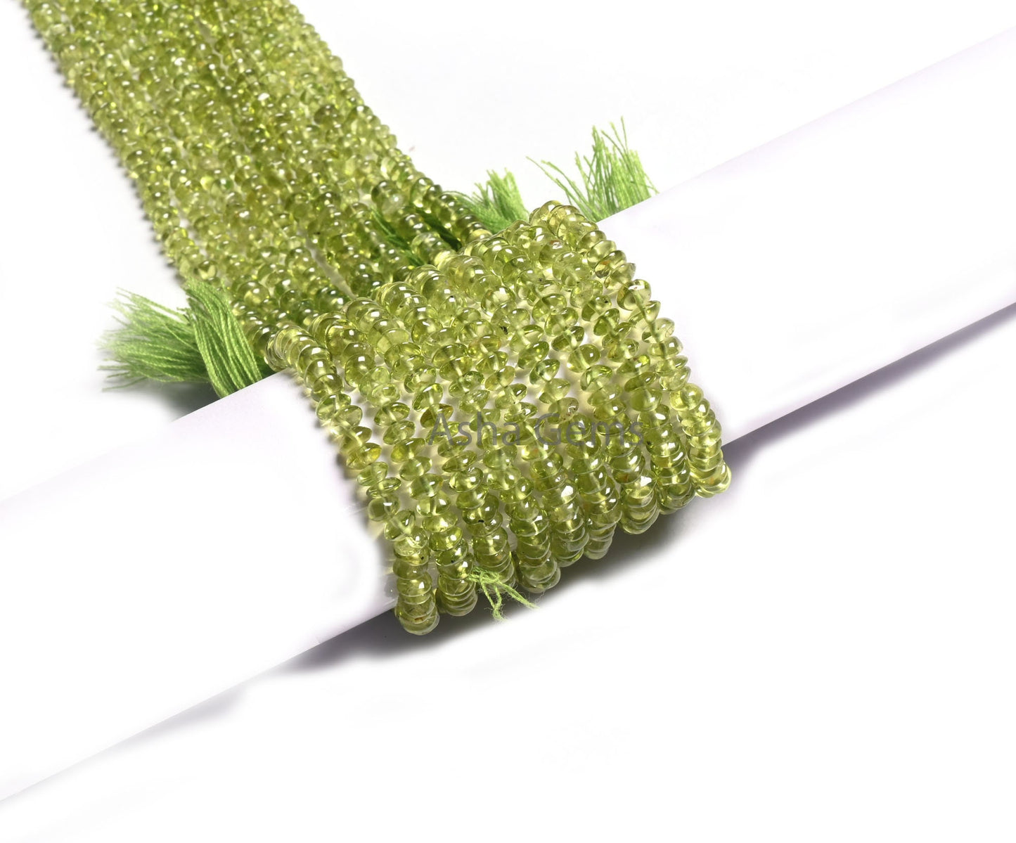 Fine Green Peridot Smooth Button Shape Handmade Gemstone Beads,4.5 mm Natural Peridot Button Center drill Beads, Peridot Bead Jewelry Crafts