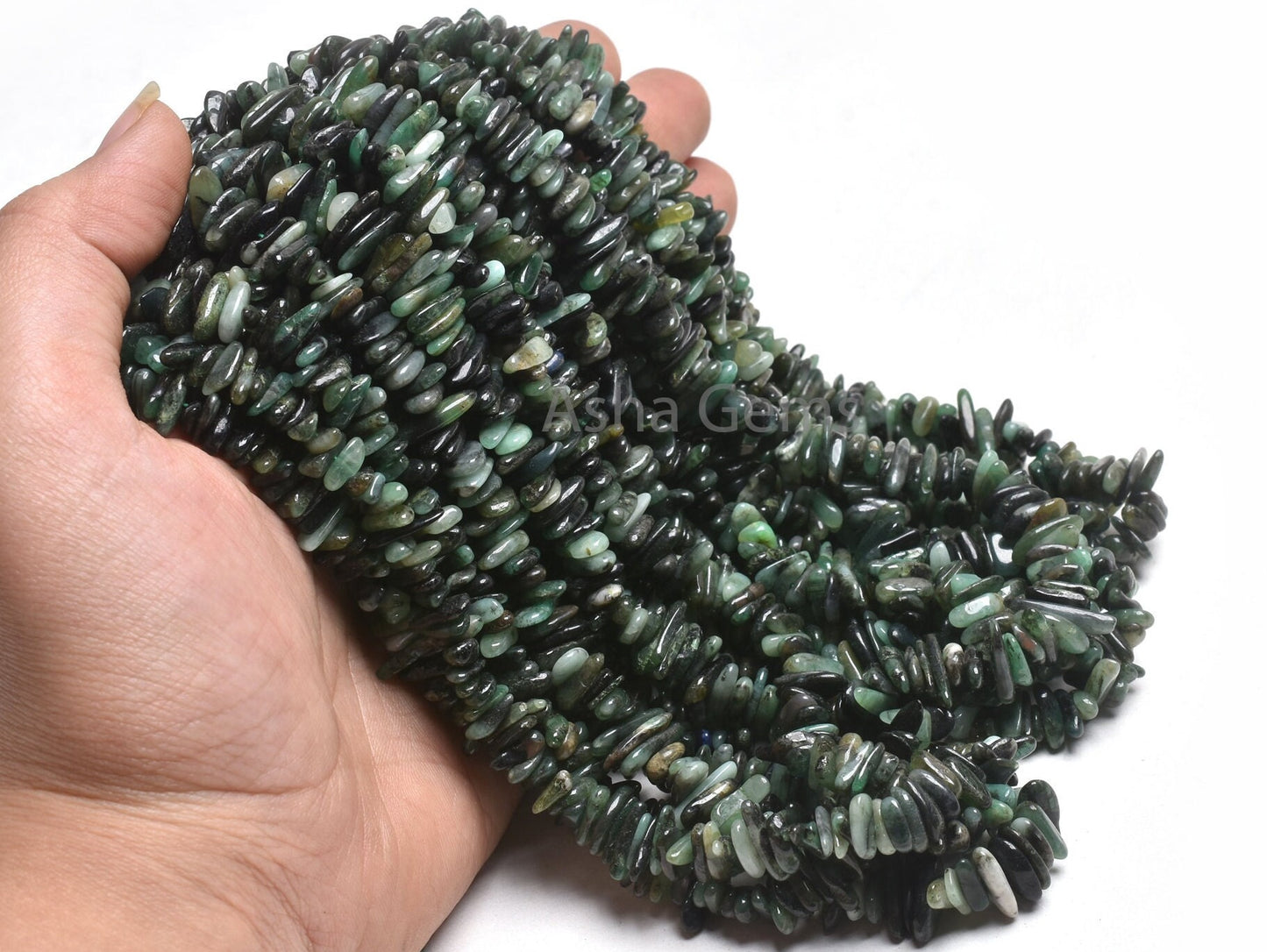 Natural Green Emerald Rough slice Beads, Emerald Uneven shape polish raw Beads,Big size Emerald Uncut chip beads Healing Emerald For Jewelry