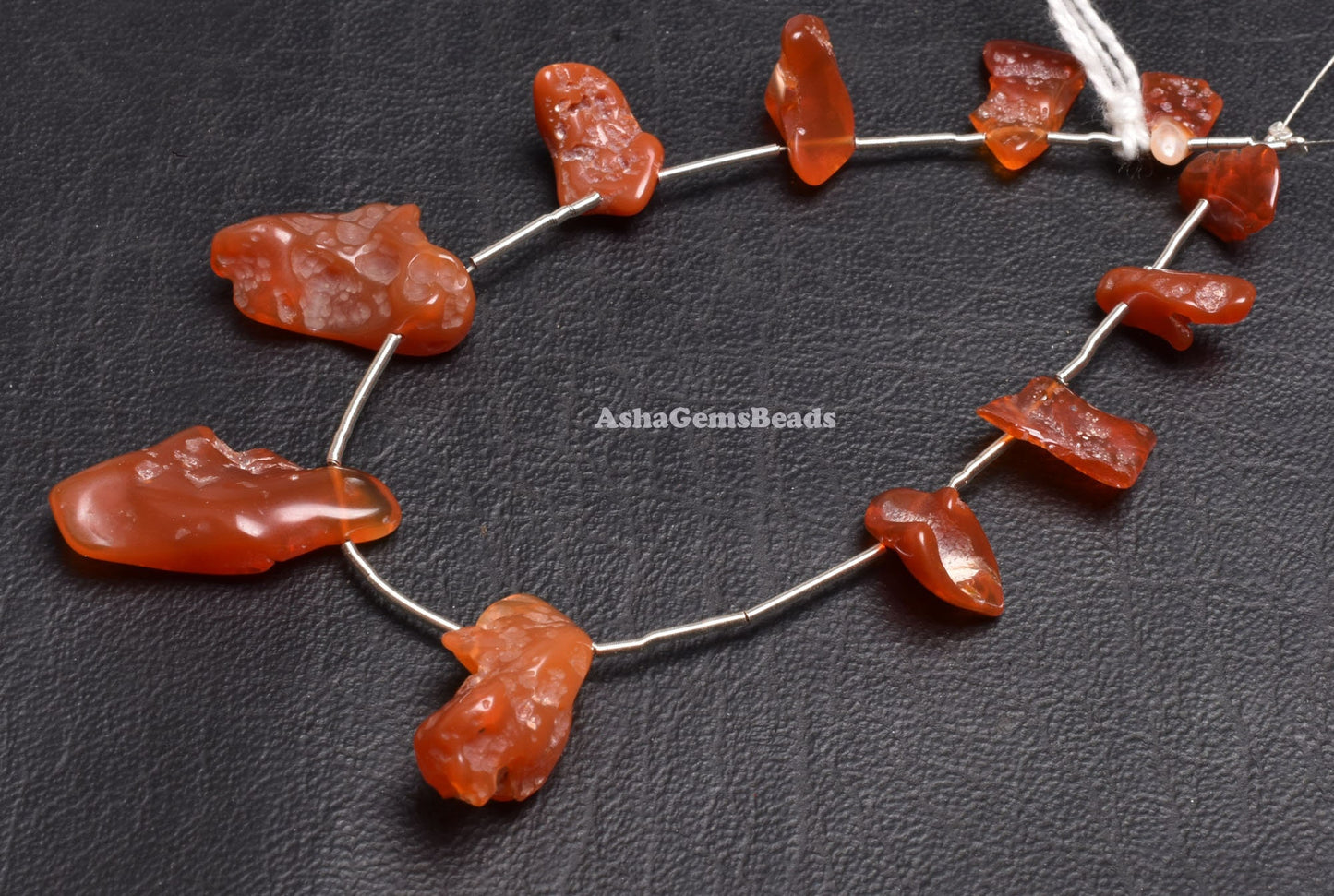 Beautiful Mexican Fire Opal Smooth Nugget Beads Natural Mexican Opal Rough shape Gemstone Beads, Red Opal Fancy Shape Uneven Beads Jewelry