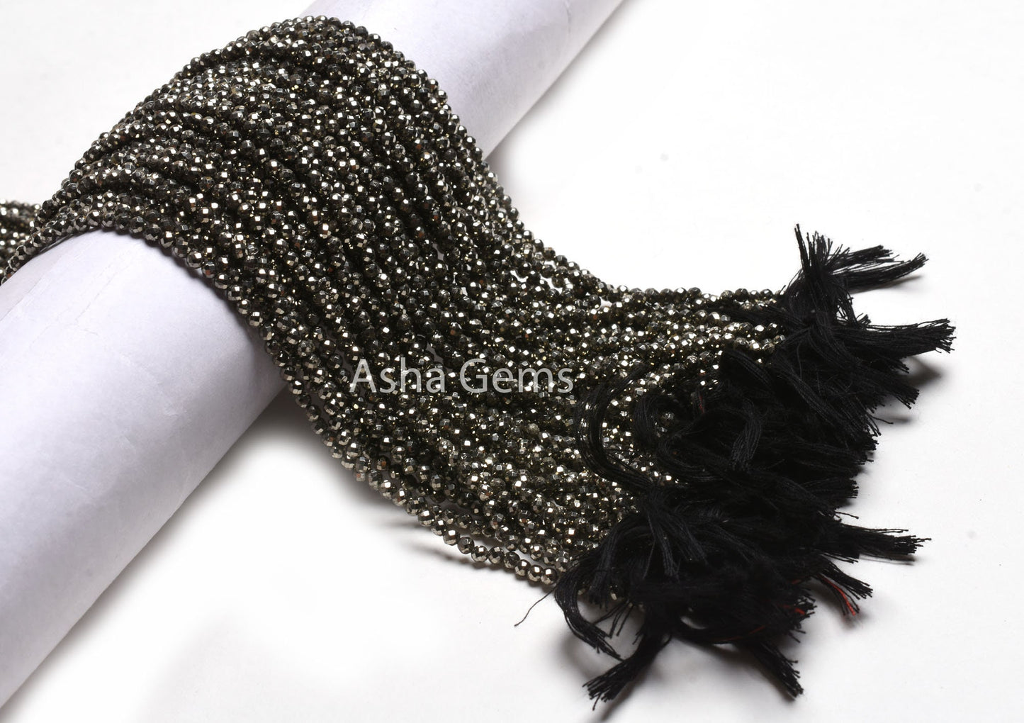 Beautiful Natural Pyrite Micro Cut Rondelle Faceted Gemstone Beads 3 mm AAA Quality Copper Pyrite machine Cut Rondelle Beads Crafts Jewelry