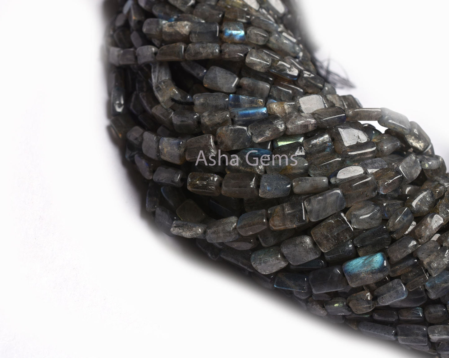 Natural Flash Labradorite Rectangle Shape Beads,13"Strand Black rainbow Fancy Straight Drill Bead Uneven Rectangle Gemstone Labradorite Bead
