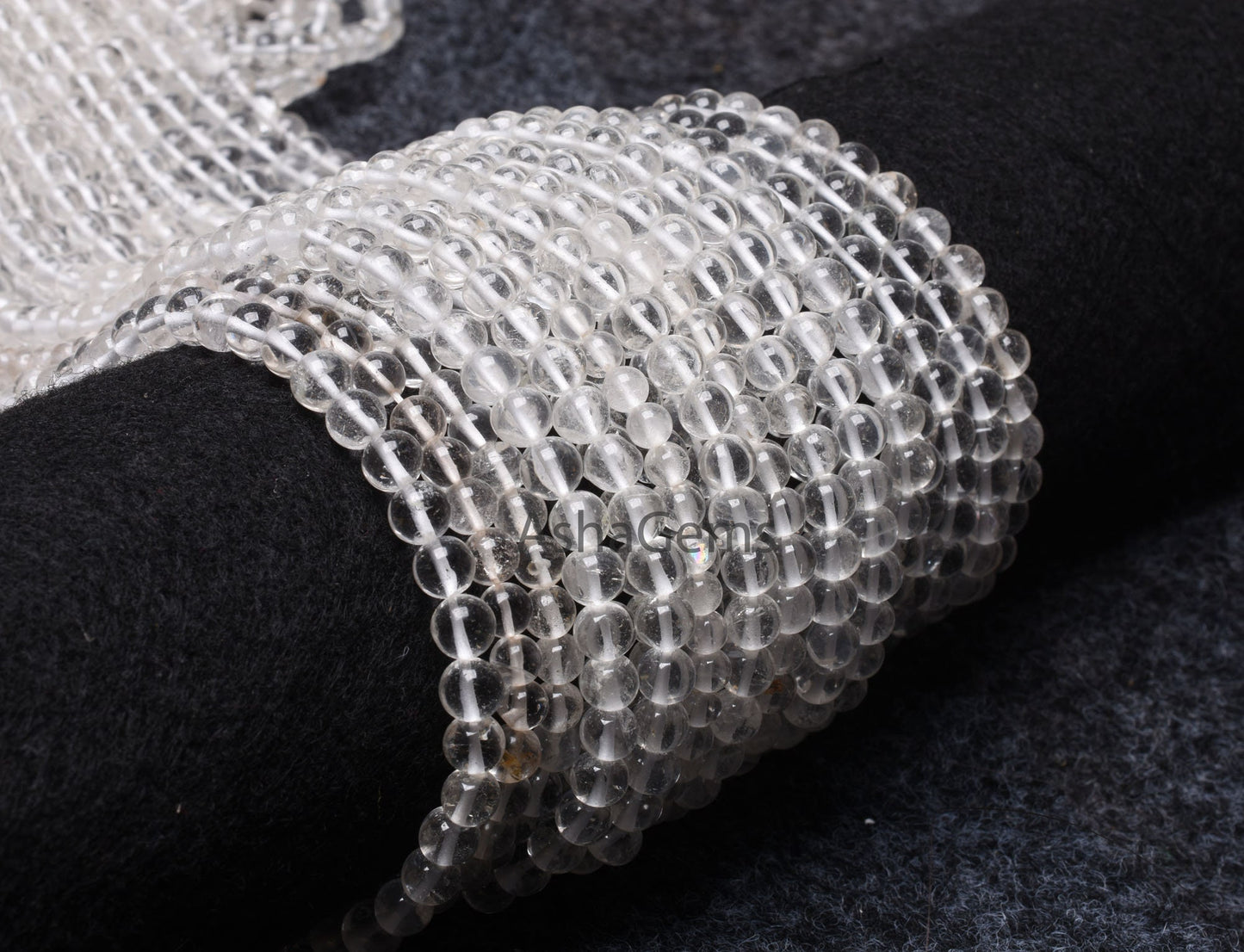 6 mm Crystal Quartz Smooth Round Ball Beads, Natural Clear Crystal Plain Round Shape Gemstone Beads, Crystal Beads Jewelry Making Craft SALE