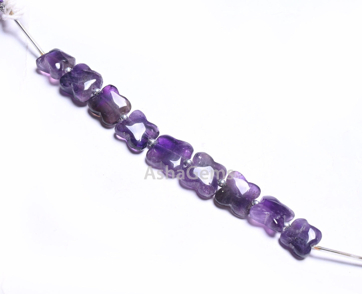 Purple Amethyst Fancy Carved Flower Shape Gemstone Beads,12-15mm Natural Amethyst Carve Square Smooth Straight Drill Bead Jewelry Craft SALE
