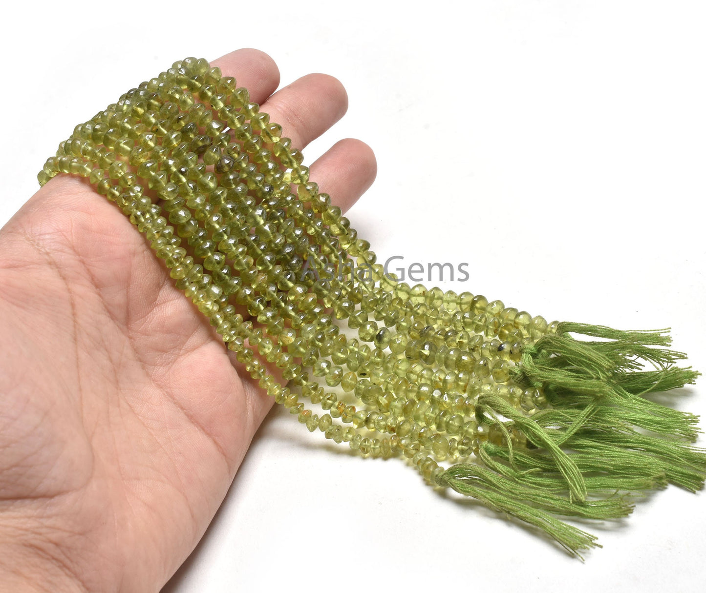 14" Strand Natural Peridot Smooth Button Shape Gemstone Beads, Green Peridot Handmade Button Beads, Peridot Beads Jewelry Making Crafts SALE