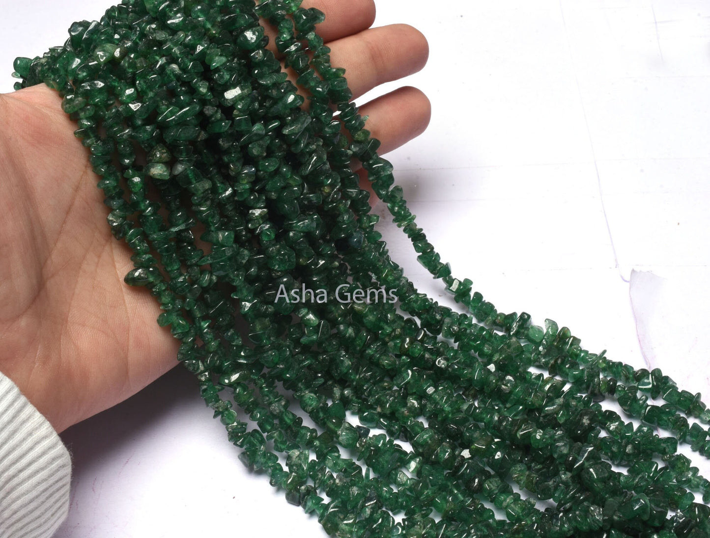 Fine Quality green mica uncut chip gemstone beads,34"Strand natural Mica margaj smooth raw rough beads, Green mica beads uncut jewelry SALE