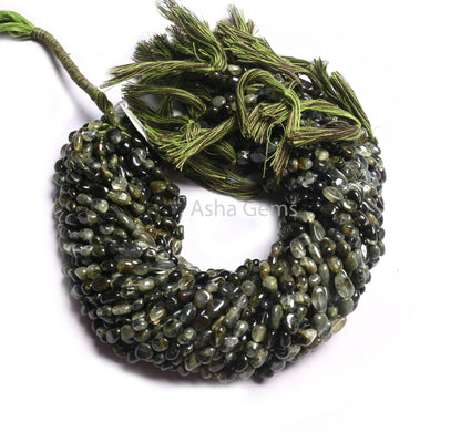 Natural Moss Prehnite Smooth Nuggets Beads,5-8 mm prehnite Beads, Moss Green Prehnite Tiny Nugget Uneven Gemstone Beads Jewelry Craft SALE