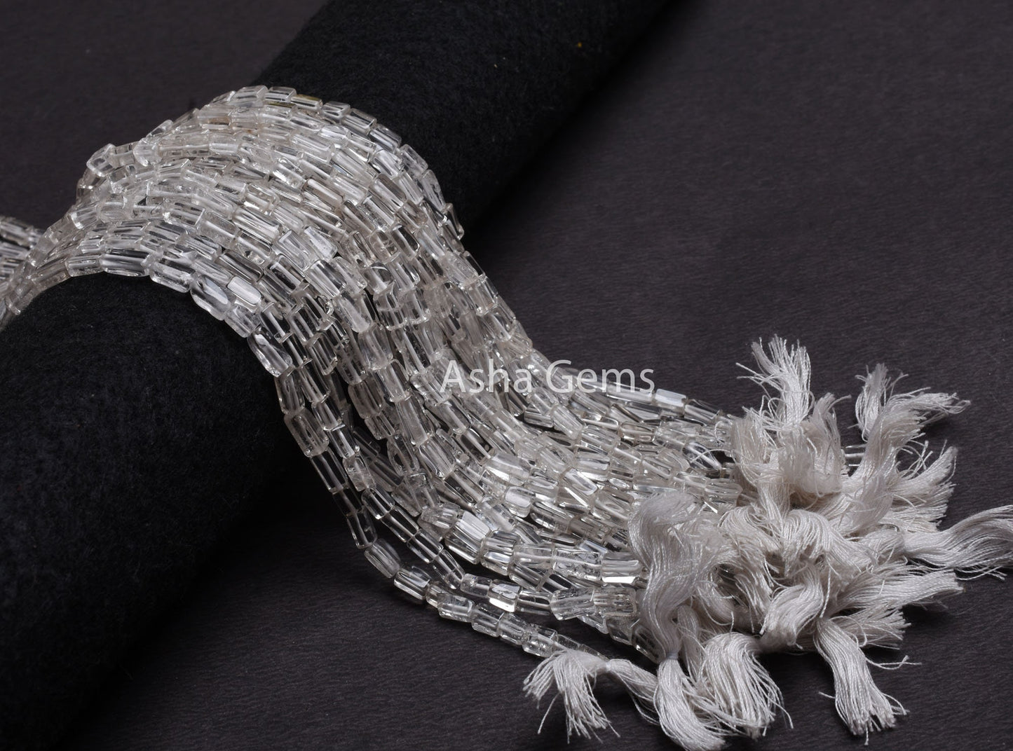 White Crystal Quartz Smooth Rectangle Gemstone Beads,15" Strand Natural Crystal Plain Handmade Uneven Fancy Beads, Crystal Bead Jewelry SALE