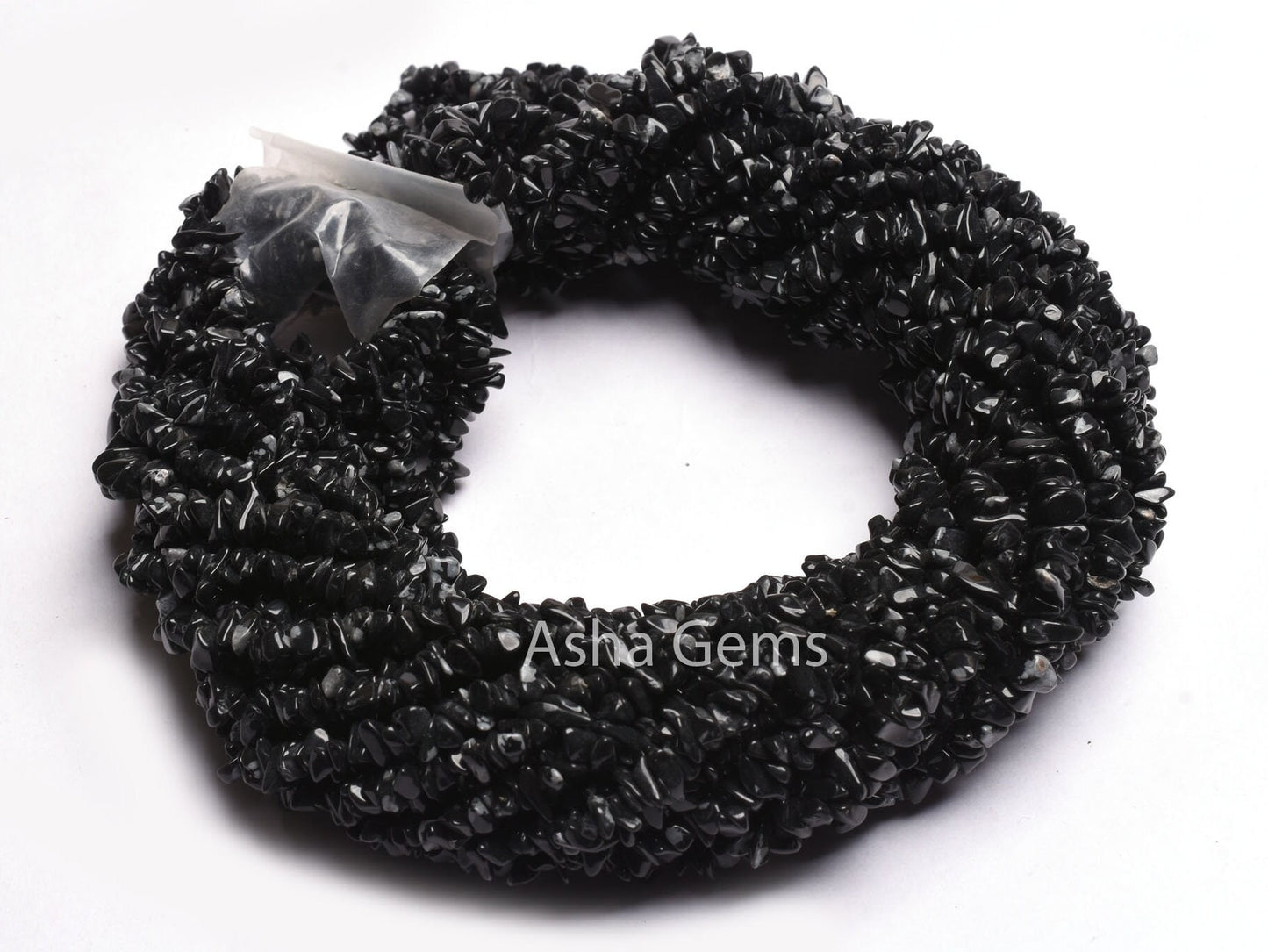 Black Obsidian Smooth Uncut Chips Beads,34" Strand natural Obsidian Smooth Raw rough Tiny Black Obsidian Beads For Jewelry making Craft SALE