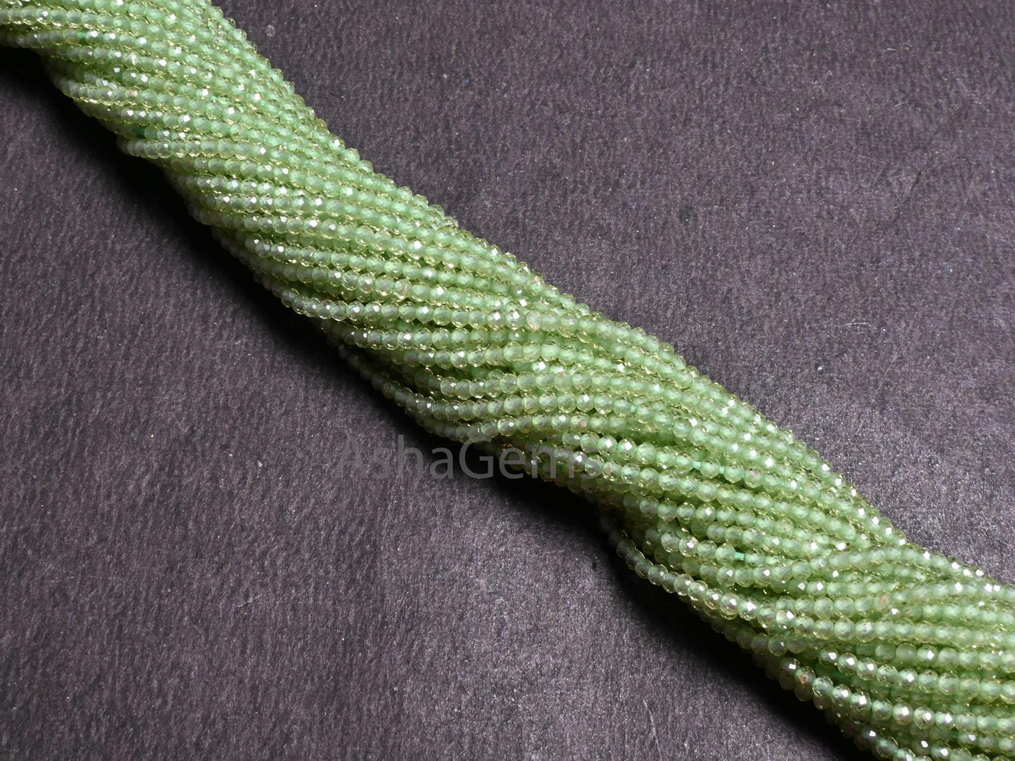 2mm Beautiful Natural Peridot Micro Cut Tiny Beads, AAA Quality Green Peridot Faceted Rondelle Shape Gemstone Bead Jewelry Making Craft SALE