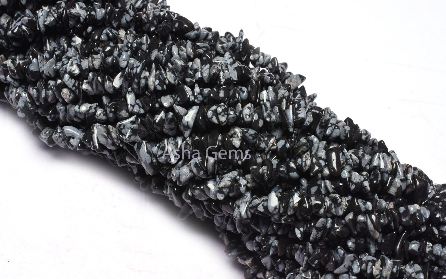 34 inch Strand Natural Black Obsidian Gemstone Uncut Chips Beads, AAA Obsidian Smooth Raw rough Beads Nugget Beads For Necklace Jewelry SALE