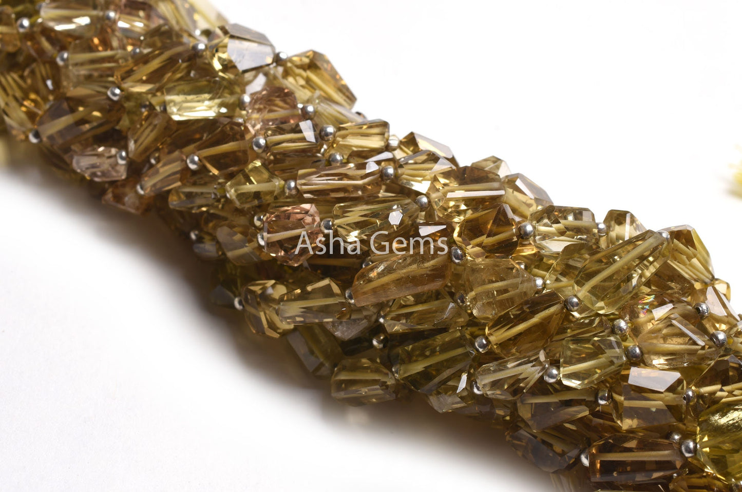 Natural Lemon Quartz Faceted Nugget Gemstone Beads, AAA Yellow Lemon Uneven Nugget Straight Drill Bead, Lemon Quart Bead Jewelry Making SALE