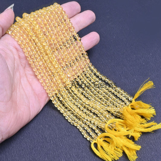 Beautiful Crystal Yellow Coated smooth Round Shape Beads, Fine Quality Natural Crystal Quartz Coated Round Ball Gemstone Beads Jewelry Craft