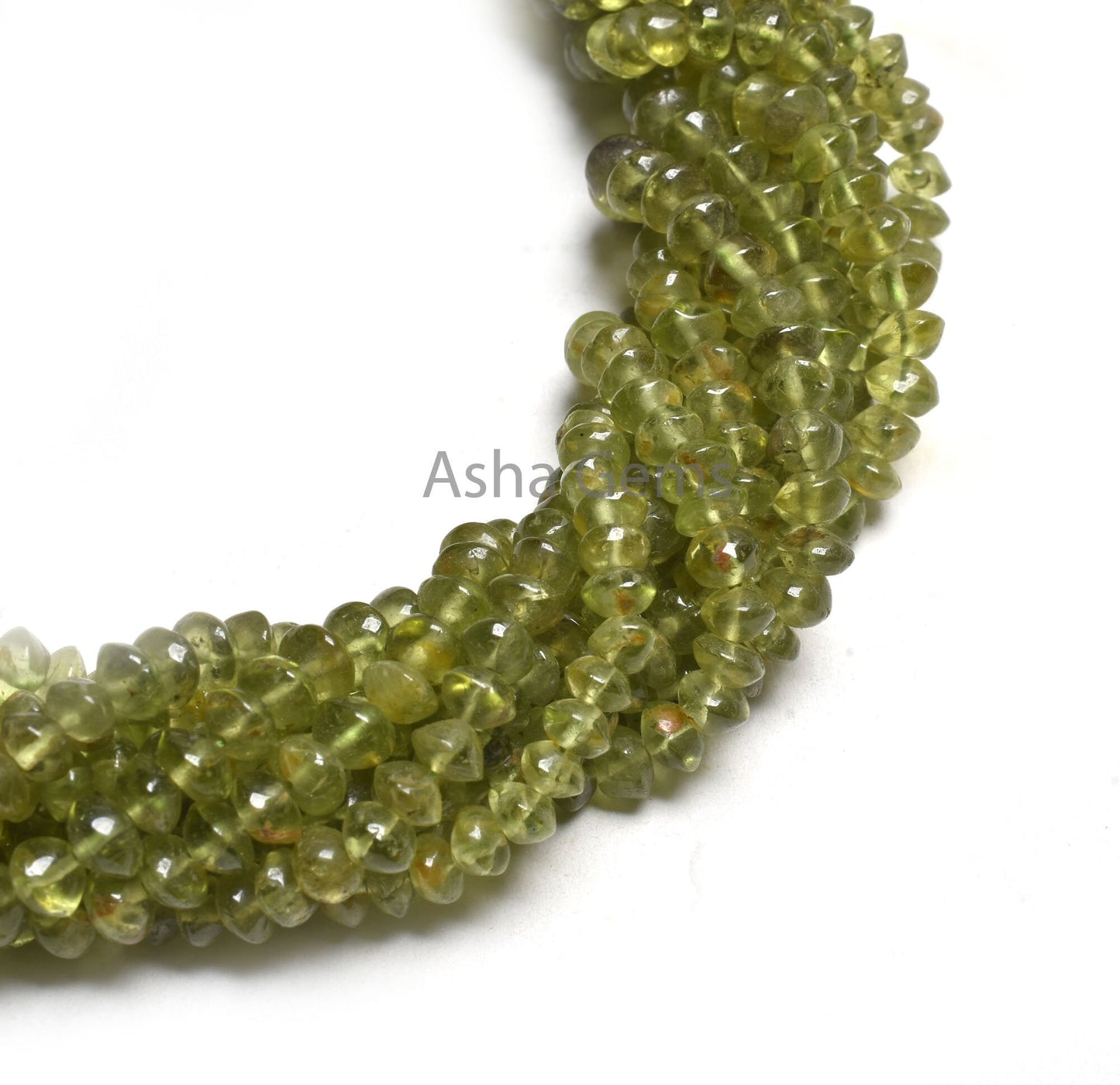 14" Strand Natural Peridot Smooth Button Shape Gemstone Beads, Green Peridot Handmade Button Beads, Peridot Beads Jewelry Making Crafts SALE