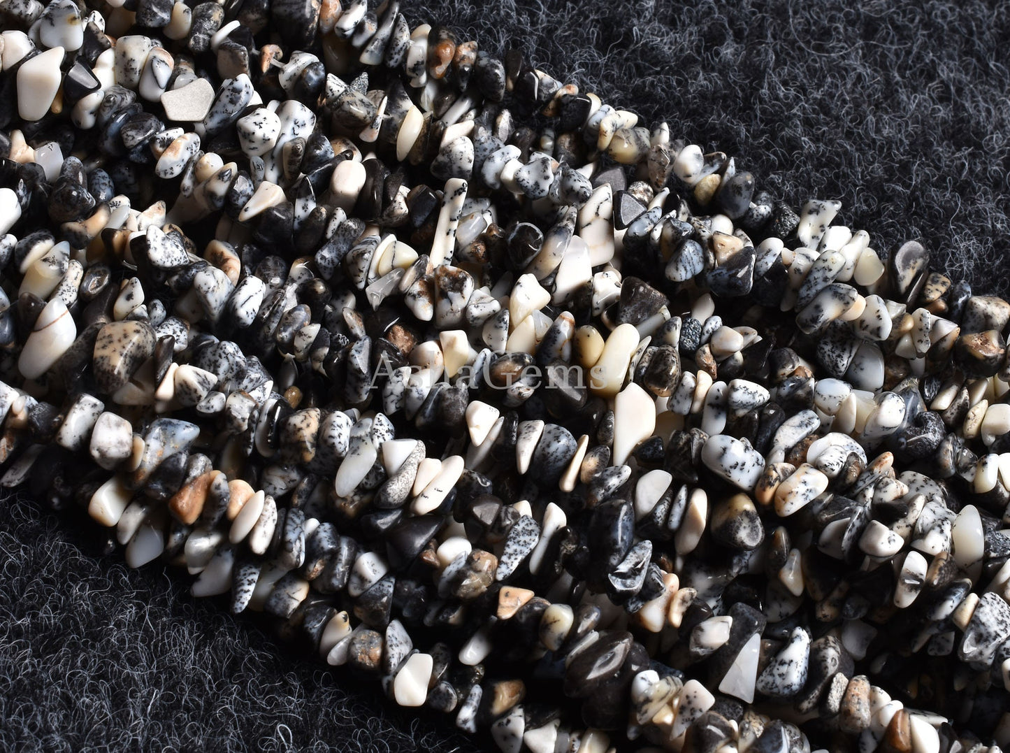 34" Strand Natural Dendrite Opal Uncut Chips Beads,Opal Smooth Raw Rough Beads, Fine Dendritic Opal uncut Polish Nugget Unshape Bead Jewelry