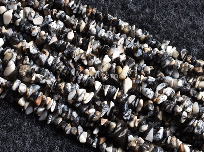 34" Strand Natural Dendrite Opal Uncut Chips Beads,Opal Smooth Raw Rough Beads, Fine Dendritic Opal uncut Polish Nugget Unshape Bead Jewelry