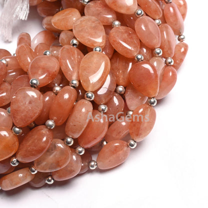 9" Fine Quality Pink Quartz Pear Shape handmade Beads, Pink Quartz Fancy Teardrop Smooth Gemstone Straight Drill Beads Jewelry making Crafts