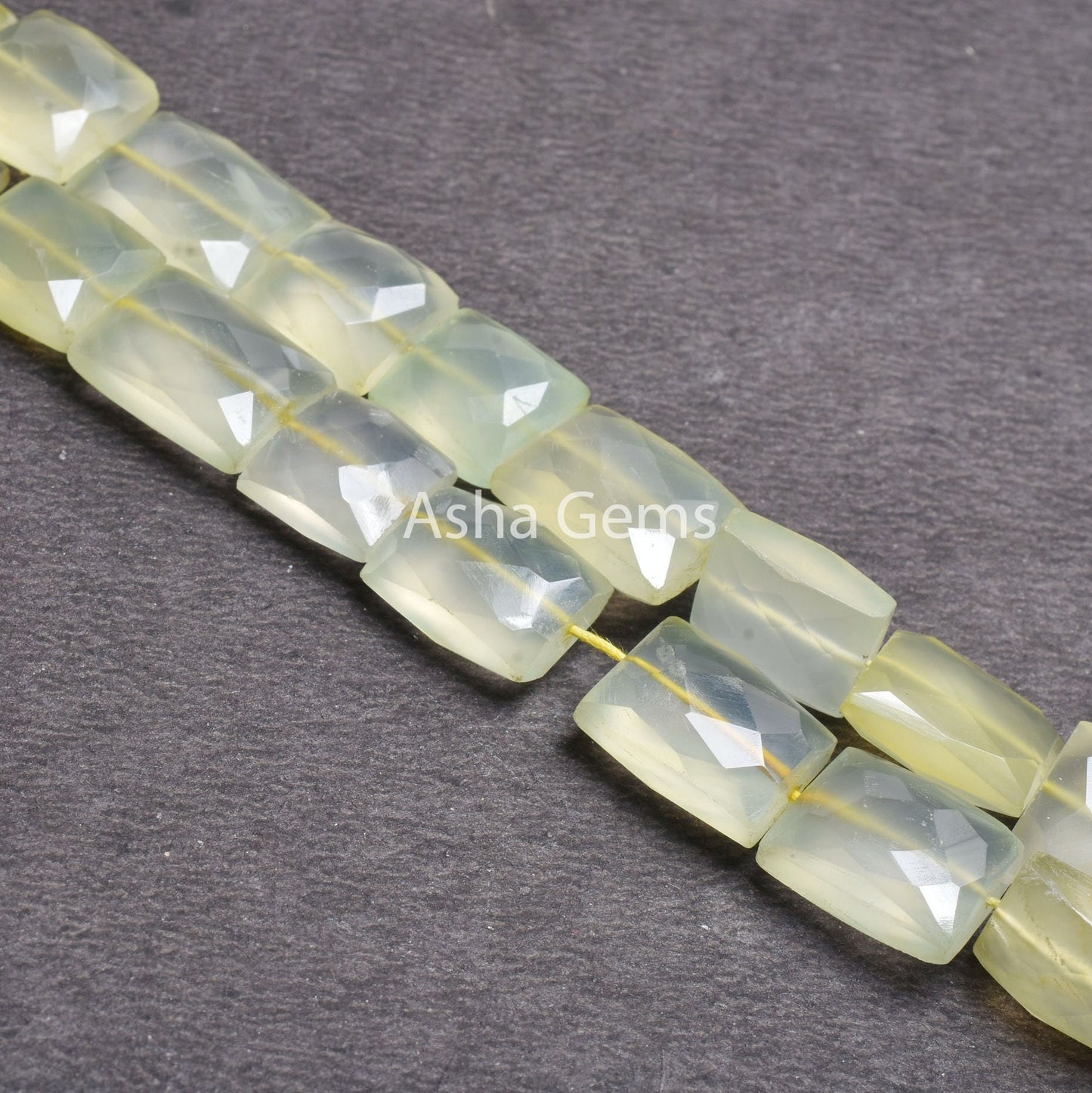 Beautiful Chalcedony Faceted Rectangle Gemstone Beads,11-16 mm Shaded Yellow Chalcedony Fancy Chiclet Straight Drill Handmade Beads Jewelry