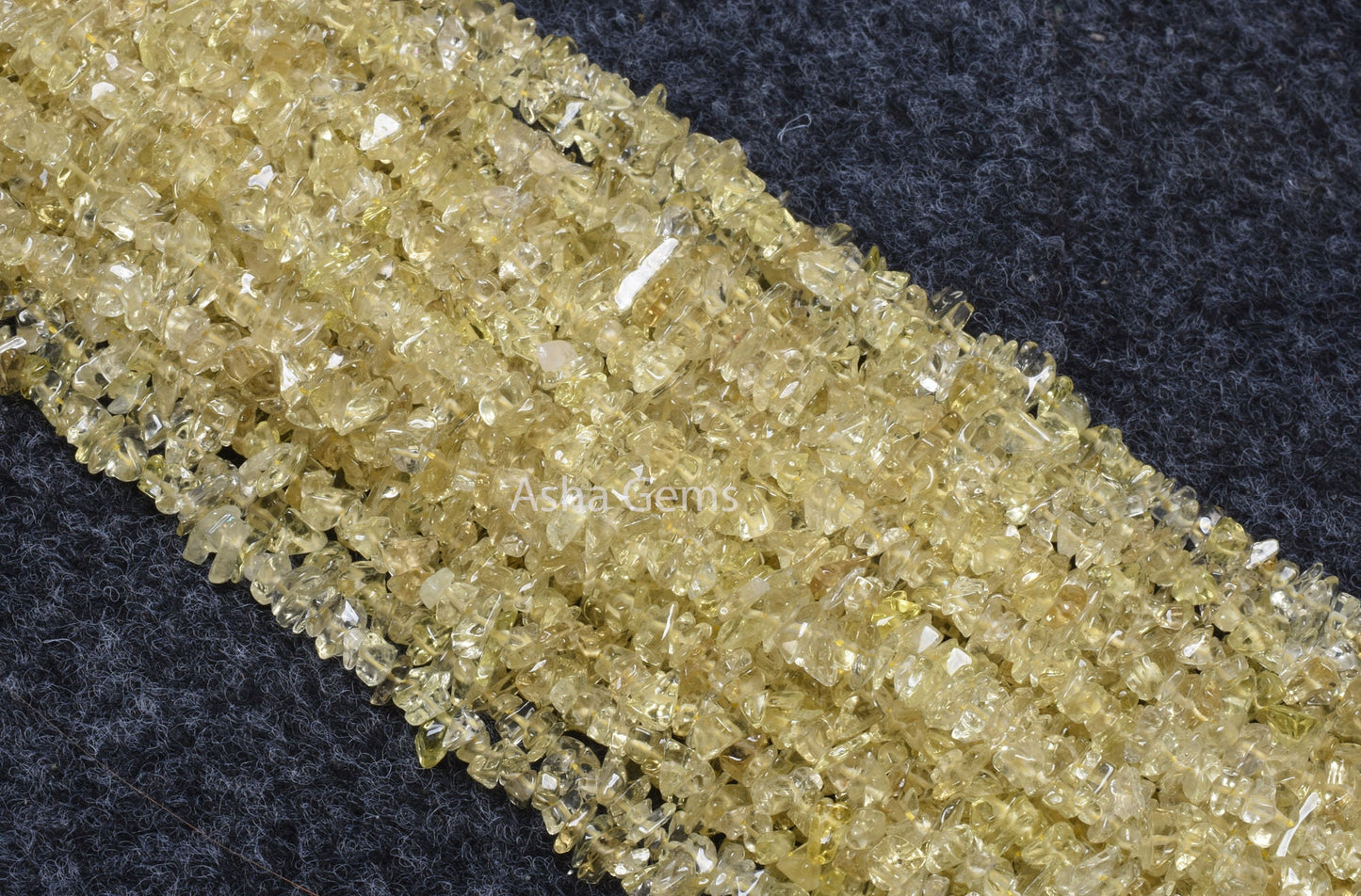Natural Lemon Quartz Uncut Chip Beads,34" Strand Lemon Raw Rough Polish Tiny Uneven Beads Chip, Lemon Quartz Beads Jewelry Making Craft sale