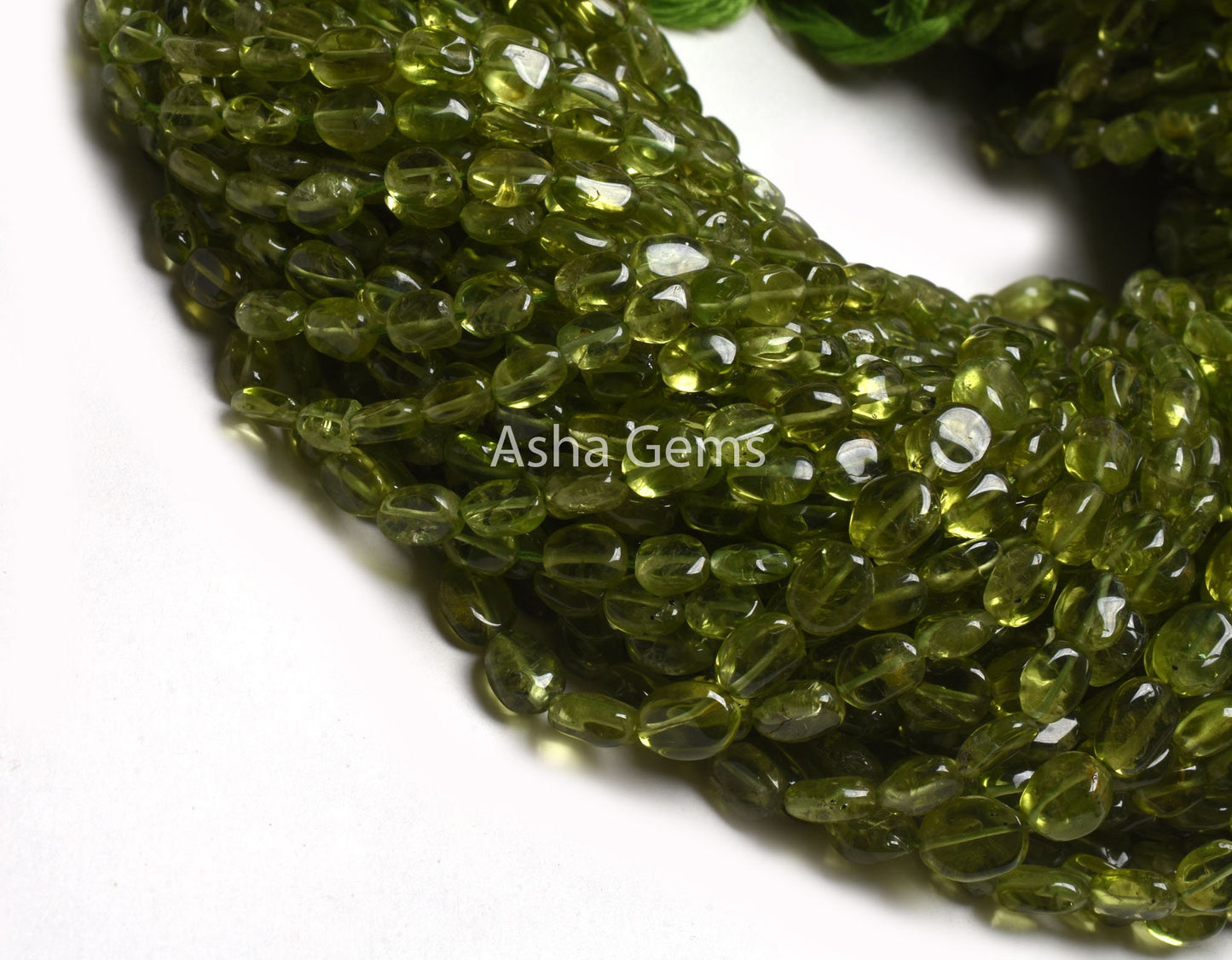 Natural Peridot Smooth Oval Gemstone Beads, Fine Green Peridot Plain Handmade Oval Beads Straight Drill Peridot Bead Jewelry Handicraft SALE