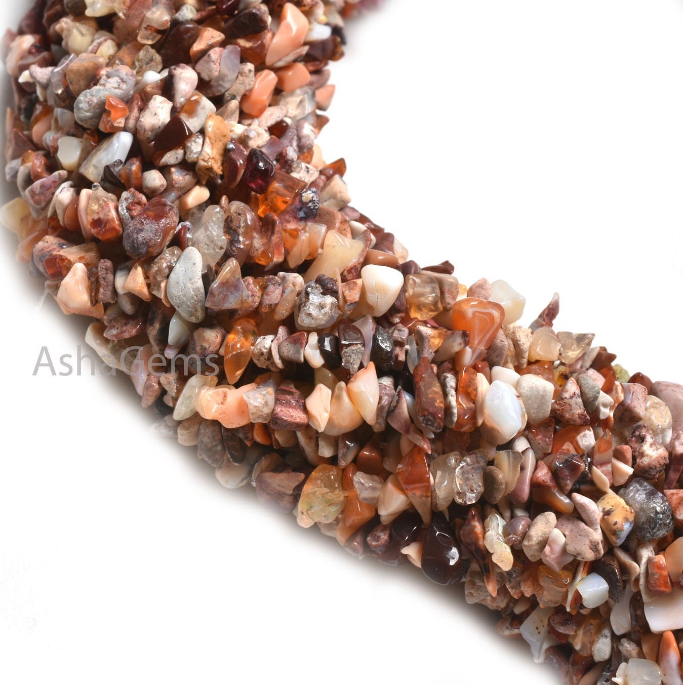 Natural Fire Opal Smooth Uncut Chip Beads,34" Strand Mexican Fire Opal Raw Rough Nugget Gemstone Beads Shaded Fire Opal Beads Jewelry Crafts