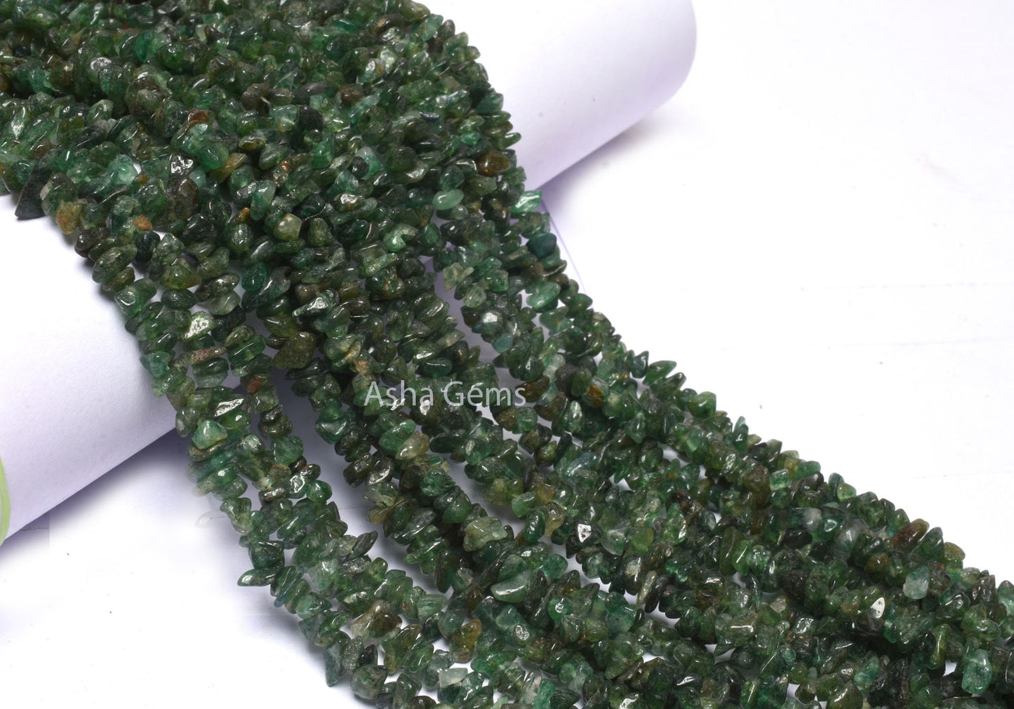 Natural Green Mica Uncut Chip Beads,34"Strand Natural Mica margaj Smooth tiny Beads, Mica Raw Rough gemstone Beads Jewelry making craft SALE