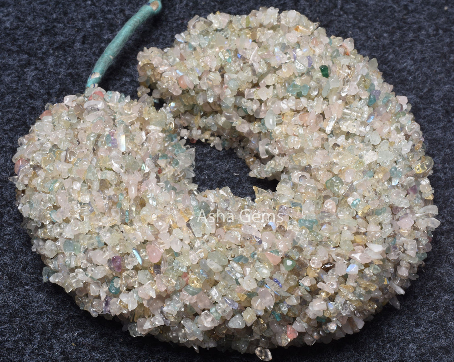34" Strand Natural Aquamarine Uncut Chips Smooth Beads Gemstone, Beautiful Shaded Aquamarine Chip, Aquamarine Smooth Raw Rough Beads SALE
