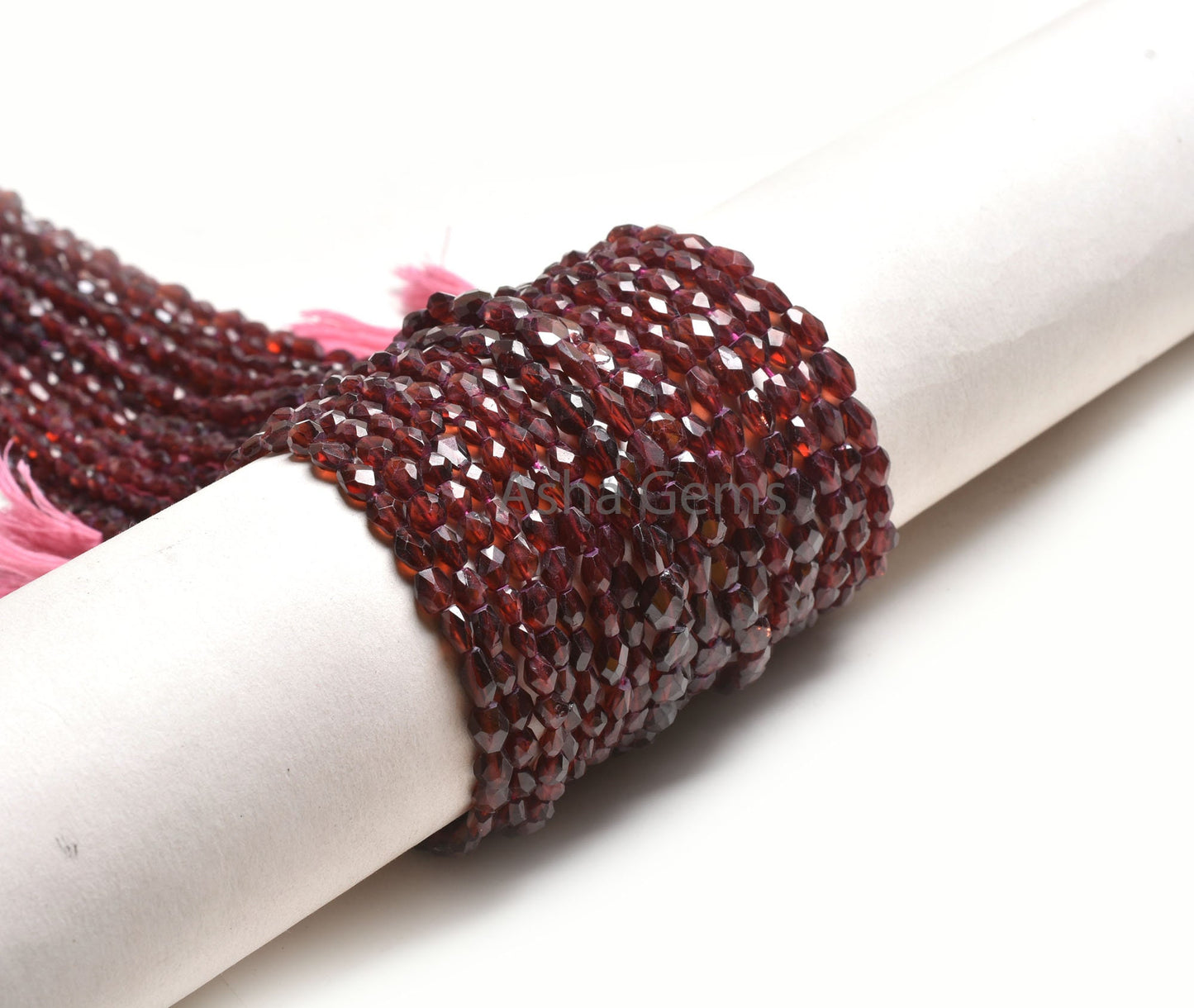 Beautiful Garnet faceted Hand Cut Oval Gemstone Loose beads, Natural Garnet Oval Briolette Straight Drill bead, Garnet Beads Jewelry Crafts