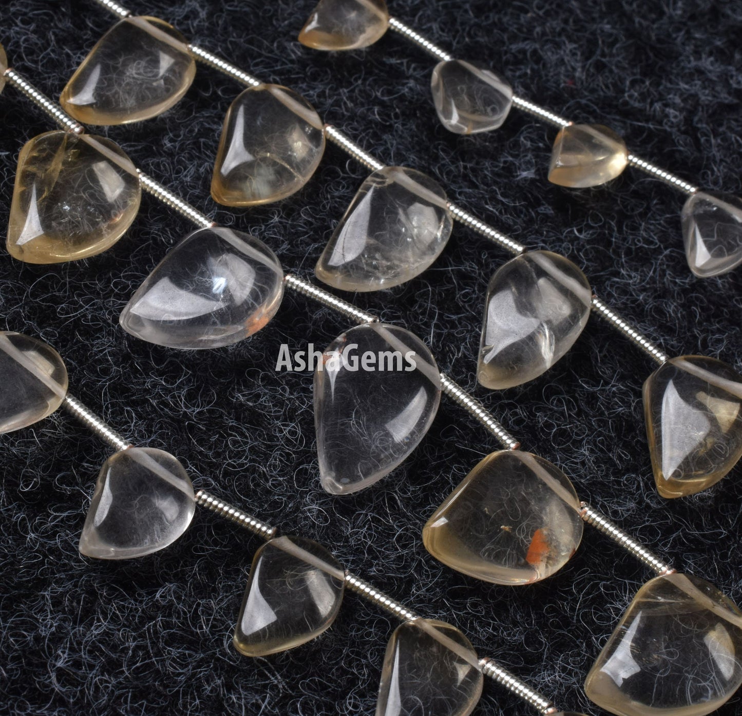 Citrine Quartz Smooth Fancy Shape Gemstone Beads,7" Strand Citrine Plain Mango Shape Beads, Citrine Loose Beads For Jewelry Handicraft SALE