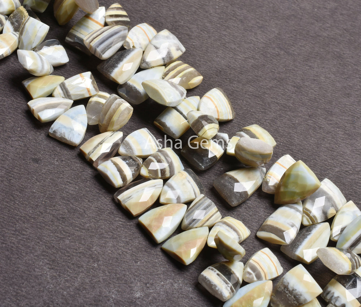 Beautiful Boulder Opal Fancy Arrow Shape Beads, Lemon Boulder Opal Faceted Briolette Side Drill Gemstone Beads, Opal Loose Bead Jewelry SALE